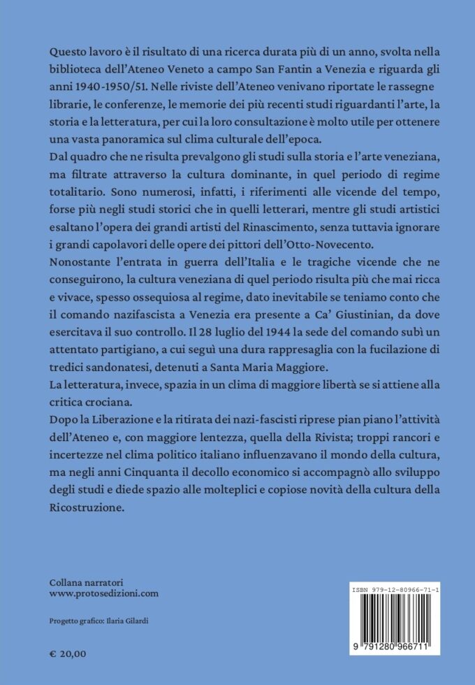 Fermenti culturali a Venezia tra Totalitarismo e Ricostruzione - immagine 2